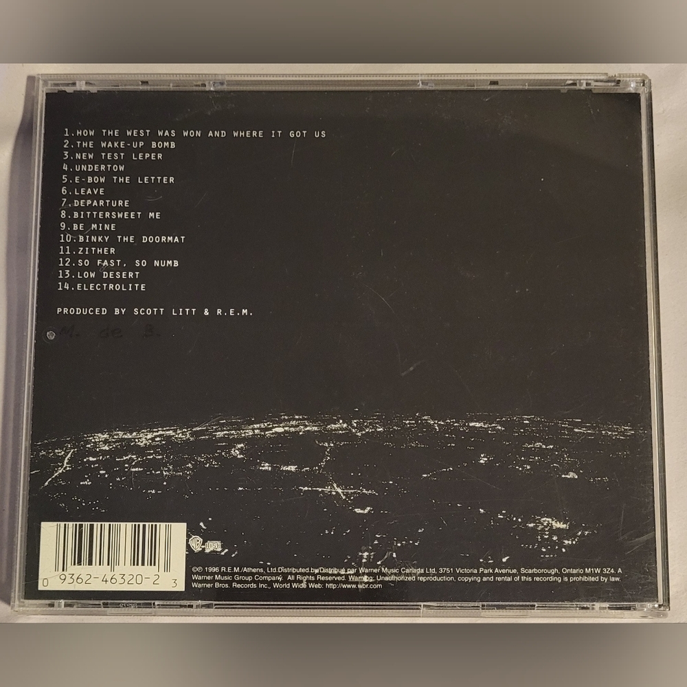 R.E.M. - New Adventures In Hi-Fi - Picture 2 of 3
